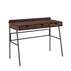 3 Drawer Angled Writing Desk With Cord Management Slots - Saracina Home 12 3 Drawer Angled Writing Desk With Cord Management Slots - Saracina Home -Saracina Home Sales Store GUEST 6ba3ff7a 9f7b 47e2 85e6 e423510c727a