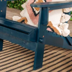 Genovia Transitional Acacia Wood Outdoor Adirondack Chair With Wine Holder - Saracina Home 27 Genovia Transitional Acacia Wood Outdoor Adirondack Chair With Wine Holder - Saracina Home -Saracina Home Sales Store GUEST 6cfd8133 dbb2 46d0 bd03 d839a587888a