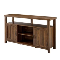 Modern Farmhouse Highboy Double Grooved Door TV Stand For TVs Up To 65" - Saracina Home 16 Modern Farmhouse Highboy Double Grooved Door TV Stand For TVs Up To 65" - Saracina Home -Saracina Home Sales Store GUEST 6d767402 0da7 4f05 966b 5ffd09494dd1