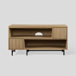 Modern Reeded Door Extendable TV Stand For TVs Up To 50" - Saracina Home -Saracina Home Sales Store GUEST 6d7879d0 a593 4cbd b17a 3d820695e001