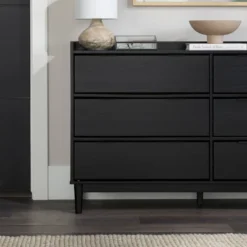 Mid-Century Modern Solid Wood 6 Drawer Double Dresser - Saracina Home -Saracina Home Sales Store GUEST 6e54a525 852f 4e93 8d57 0eae630fa901