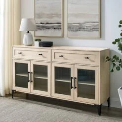 4 Door Reeded Glass Storage Sideboard - Saracina Home 10 4 Door Reeded Glass Storage Sideboard - Saracina Home -Saracina Home Sales Store GUEST 7058a409 0346 4575 9379 b7ed1fea9980