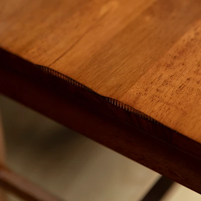 Set Of 2 Traditional Distressed Wood Dining Chairs - Saracina Home 2 Set Of 2 Traditional Distressed Wood Dining Chairs - Saracina Home - Image 2