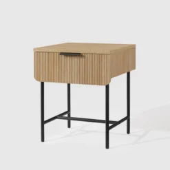 Modern Reeded 1 Drawer Side Table - Saracina Home 14 Modern Reeded 1 Drawer Side Table - Saracina Home -Saracina Home Sales Store GUEST 78d03fb1 5d5d 49fe b94e 5288da9b8868