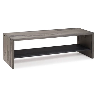 58" Solid Rustic Reclaimed Wood Entry Bench - Saracina Home 6 58" Solid Rustic Reclaimed Wood Entry Bench - Saracina Home - Image 6