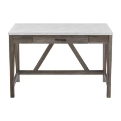 Taylen A Frame Transitional 1 Drawer Writing Desk - Saracina Home -Saracina Home Sales Store GUEST 84980e9d 8f53 4037 b672 0a58c76ebbc4