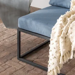 Outdoor Modern Modular Patio Side Chair Blue - Saracina Home 15 Outdoor Modern Modular Patio Side Chair Blue - Saracina Home -Saracina Home Sales Store GUEST 85fd859a ae0d 497e ba7b 1e6baee50d7f