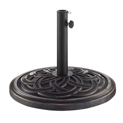 Carden Round Weave Umbrella Stand - Saracina Home 5 Carden Round Weave Umbrella Stand - Saracina Home - Image 5