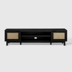 Modern Boho Storage TV Stand For TVs Up To 80" With Rattan Doors - Saracina Home 18 Modern Boho Storage TV Stand For TVs Up To 80" With Rattan Doors - Saracina Home -Saracina Home Sales Store GUEST 892e34fc 82c9 4b9f b280 3974d040ea07