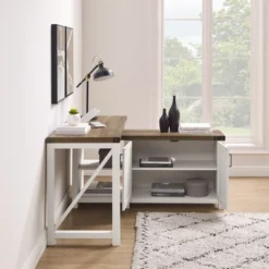 Farmhouse Rustic L Shaped Desk With Storage - Saracina Home 32 Farmhouse Rustic L Shaped Desk With Storage - Saracina Home -Saracina Home Sales Store GUEST 8af120a3 28f2 4d02 93e8 bf358c29e2e9