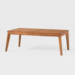 Saracina Home Acacia Mid-Century Modern Rectangle Slatted Patio Coffee Table -Saracina Home Sales Store GUEST 8e66eb2f 31b1 4cc0 9ea1 335d998b4b9f