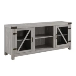 Clarabelle Transitional Glass Barn Door TV Stand For TVs Up To 65" - Saracina Home 34 Clarabelle Transitional Glass Barn Door TV Stand For TVs Up To 65" - Saracina Home -Saracina Home Sales Store GUEST 9067d82f 95e8 48e1 863d 1c3a262bb2ca