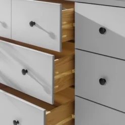 Stiva Classic Mid-Century Modern Horizontal 6 Drawer Dresser - Saracina Home -Saracina Home Sales Store GUEST 91898bd5 b026 4577 881c aaf75dec2792