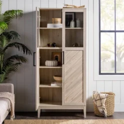 68" Boho Modern Tall Storage Wood Cabinet - Saracina Home 30 68" Boho Modern Tall Storage Wood Cabinet - Saracina Home -Saracina Home Sales Store GUEST 9218534d e192 4497 bcb5 8a691d61535c