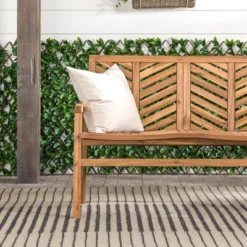 Slatted Chevron Acacia Wood Patio Loveseat – Saracina Home 24 Slatted Chevron Acacia Wood Patio Loveseat – Saracina Home -Saracina Home Sales Store GUEST 92c3c9b0 8087 4ad7 9b5b bc9546058aaf