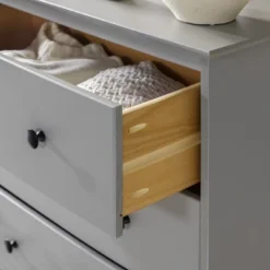 Stiva Classic Mid-Century Modern Vertical 4 Drawer Dresser Gray - Saracina Home 25 Stiva Classic Mid-Century Modern Vertical 4 Drawer Dresser Gray - Saracina Home -Saracina Home Sales Store GUEST 945f99b7 1d31 4192 b9a7 95398042a0e2