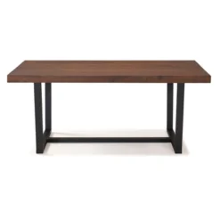 72" Modern Farmhouse Solid Wood Distressed Plank Top Dining Table - Saracina Home 8 72" Modern Farmhouse Solid Wood Distressed Plank Top Dining Table - Saracina Home -Saracina Home Sales Store GUEST 9587ec6d c1a4 45d8 b78b e5d6daab2247
