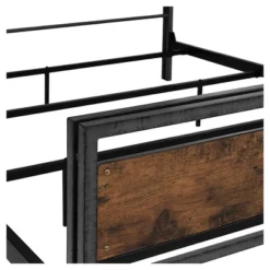 Queen Urban Chic Metal And Wood Plank Bed Brown - Saracina Home 9 Queen Urban Chic Metal And Wood Plank Bed Brown - Saracina Home -Saracina Home Sales Store GUEST 96ec04c6 8825 401d a458 94fb7b509933