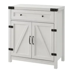 Clarabelle Rustic Farmhouse Barn Door Accent Cabinet - Saracina Home -Saracina Home Sales Store GUEST a1139512 2573 4c30 9eb1 fddd79f160e2