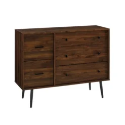 Ivora Lifted Mid-Century Modern Asymmetrical 5 Drawer Dresser - Saracina Home 19 Ivora Lifted Mid-Century Modern Asymmetrical 5 Drawer Dresser - Saracina Home -Saracina Home Sales Store GUEST a2001711 f7c0 4188 bac4 4c7518530264