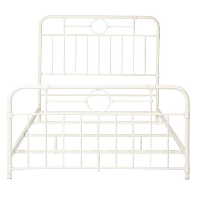 Raven Industrial Vintage Metal Pipe Bed - Saracina Home 1 Raven Industrial Vintage Metal Pipe Bed - Saracina Home