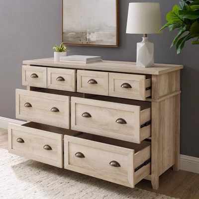 Fontella Transitional 6 Drawer Dresser - Saracina Home 1 Fontella Transitional 6 Drawer Dresser - Saracina Home
