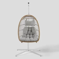 Toluca Hanging Outdoor Boho Egg Chair With Cushion - Saracina Home 22 Toluca Hanging Outdoor Boho Egg Chair With Cushion - Saracina Home -Saracina Home Sales Store GUEST ad461551 95ac 42b6 abb8 823b2399366c