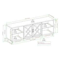 Whitton Modern Transitional Geometric 2 Door TV Stand For TVs Up To 80" - Saracina Home 19 Whitton Modern Transitional Geometric 2 Door TV Stand For TVs Up To 80" - Saracina Home -Saracina Home Sales Store GUEST aec89585 bf63 495f 881e cae7d74222cd