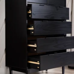 Mid-Century Modern Solid Wood 6 Drawer Vertical Dresser - Saracina Home 29 Mid-Century Modern Solid Wood 6 Drawer Vertical Dresser - Saracina Home -Saracina Home Sales Store GUEST b5fe320b c3da 49e6 985f 60a942767455