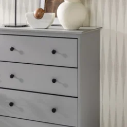 Stiva Classic Mid-Century Modern Vertical 4 Drawer Dresser Gray - Saracina Home 27 Stiva Classic Mid-Century Modern Vertical 4 Drawer Dresser Gray - Saracina Home -Saracina Home Sales Store GUEST b7021656 69b7 43eb baa7 bfffb8099818