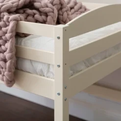 Twin Solid Pine Wood Low Loft Bed White - Saracina Home 13 Twin Solid Pine Wood Low Loft Bed White - Saracina Home -Saracina Home Sales Store GUEST b7664eda 78f2 439f 81c8 1dc9fc387698