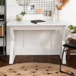 Glass Top Writing Desk With Drawer - Saracina Home -Saracina Home Sales Store GUEST b8a71960 7cc8 4d46 8da2 cef0f47aa5ab