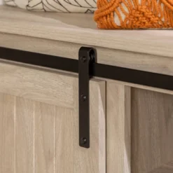 48" Transitional Sliding Door Wood And Metal Bench - Saracina Home 26 48" Transitional Sliding Door Wood And Metal Bench - Saracina Home -Saracina Home Sales Store GUEST ba041560 e031 46cb 870b 53364735fde1