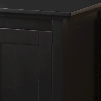 Closed Storage Wood TV Stand Console For TVs Up To 55" - Saracina Home 3 Closed Storage Wood TV Stand Console For TVs Up To 55" - Saracina Home - Image 3