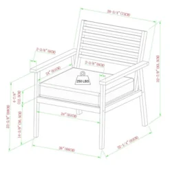Saracina Home Mid-Century Modern Slatted Outdoor Acacia Arm Chair 9 Saracina Home Mid-Century Modern Slatted Outdoor Acacia Arm Chair -Saracina Home Sales Store GUEST c5373106 fe50 4bc9 a5c2 413de41b73ee