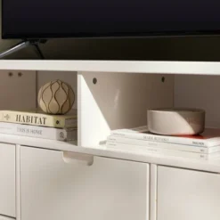 Cara Mid-Century Modern 3 Drawer Corner TV Stand For TVs Up To 58" - Saracina Home -Saracina Home Sales Store GUEST c84185b3 2218 44f2 8f9f 46919812d8aa