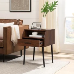 Modern 1 Drawer Angled Side Table - Saracina Home 17 Modern 1 Drawer Angled Side Table - Saracina Home -Saracina Home Sales Store GUEST c89f3526 ba89 470f a5ae 0affe175494b