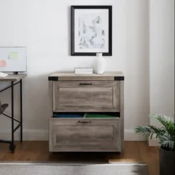 Rustic Farmhouse 2 Drawer File Cabinet - Saracina Home -Saracina Home Sales Store GUEST cd09ecfd 2800 45ff b975 ac1de6453ea1