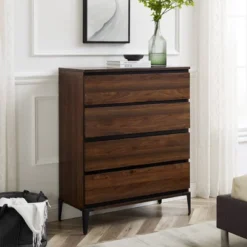 Theo Urban Modern Plank 4 Drawer Dresser - Saracina Home -Saracina Home Sales Store GUEST cee2b574 852e 4636 a81c 938507fd04ce