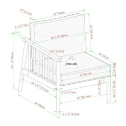 Saracina Home 4pc Modern Boho Eucalyptus Spindle Outdoor Sectional Set 17 Saracina Home 4pc Modern Boho Eucalyptus Spindle Outdoor Sectional Set -Saracina Home Sales Store GUEST d25a15f4 447f 4f84 84bf 6ce06bfe8c1a