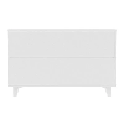 Mid-Century Modern Groove Wood 6 Drawer Dresser - Saracina Home 8 Mid-Century Modern Groove Wood 6 Drawer Dresser - Saracina Home - Image 8