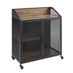 Urban Industrial Metal Mesh Bar Cart With Wheels - Saracina Home 16 Urban Industrial Metal Mesh Bar Cart With Wheels - Saracina Home -Saracina Home Sales Store GUEST dd4aab33 4fa7 46d9 8da8 70a2ef5a06d8