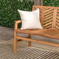 Slatted Chevron Acacia Wood Patio Loveseat – Saracina Home 26 Slatted Chevron Acacia Wood Patio Loveseat – Saracina Home -Saracina Home Sales Store GUEST e23677ae d4e6 44d8 9c15 7fe7c18d7f08