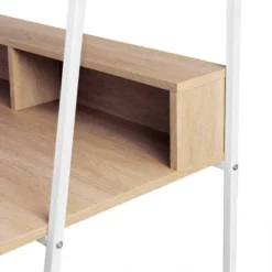 36" Writing Desk With Open Storage Ladder Bookshelf - Saracina Home 17 36" Writing Desk With Open Storage Ladder Bookshelf - Saracina Home -Saracina Home Sales Store GUEST e6b06f69 3c40 4d14 89cd a621a54542e1