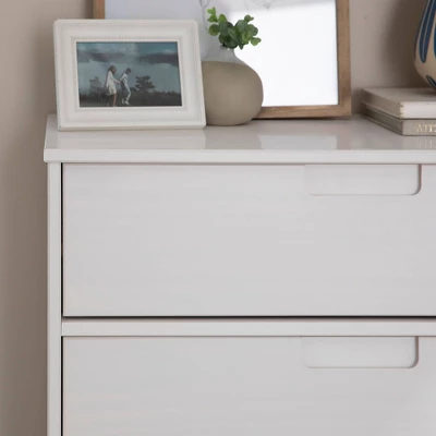 Mid-Century Modern Wood 3 Drawer Dresser - Saracina Home 4 Mid-Century Modern Wood 3 Drawer Dresser - Saracina Home - Image 4