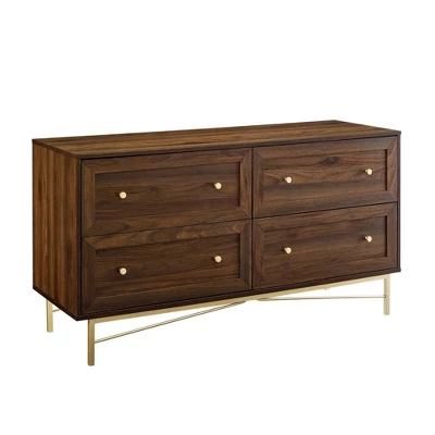 Jones Horizontal Modern 4 Drawer Dresser - Saracina Home 4 Jones Horizontal Modern 4 Drawer Dresser - Saracina Home - Image 4