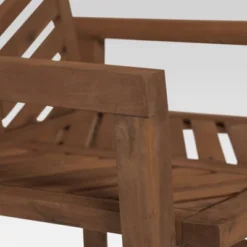 3pc Slatted Chevron Acacia Wood Patio Chat Set - Saracina Home 14 3pc Slatted Chevron Acacia Wood Patio Chat Set - Saracina Home -Saracina Home Sales Store GUEST f11d65d5 c8b8 4611 86f3 d8b700f13a02