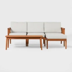 Saracina Home 4pc Modern Boho Eucalyptus Spindle Outdoor Sectional Set 18 Saracina Home 4pc Modern Boho Eucalyptus Spindle Outdoor Sectional Set -Saracina Home Sales Store GUEST f446e2a0 2704 4f48 8df0 4f1ef2c2f33a