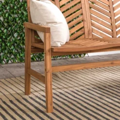 Slatted Chevron Acacia Wood Patio Loveseat – Saracina Home 25 Slatted Chevron Acacia Wood Patio Loveseat – Saracina Home -Saracina Home Sales Store GUEST f701a10c e9a5 43fa 9074 adfb36c6efe7