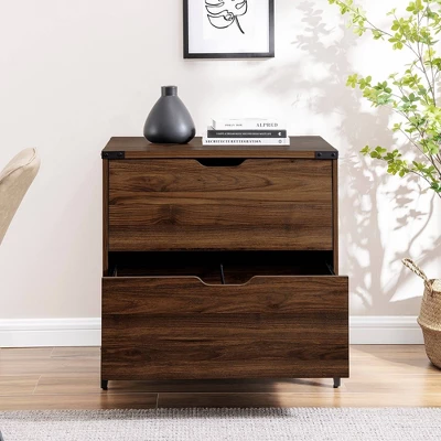 Urban Industrial Angle Iron Filing Cabinet - Saracina Home 4 Urban Industrial Angle Iron Filing Cabinet - Saracina Home - Image 4